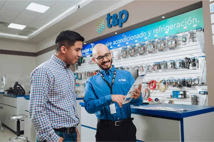 Distribuidores autorizados en sucursal TyP Distribuidores mayoristas HVACR en sucursal de TyP